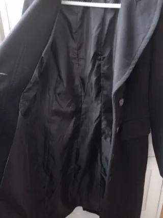 Abrigo de paño negro" Esfera"