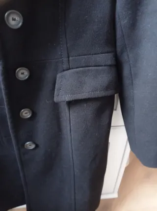 Abrigo de paño negro" Esfera"