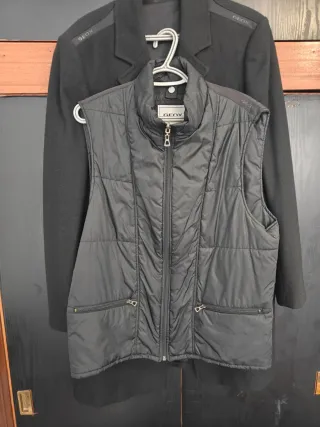 Abrigo Geox Negro Lana