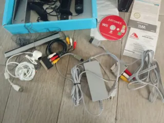 Nintendo Wii Completa Negra