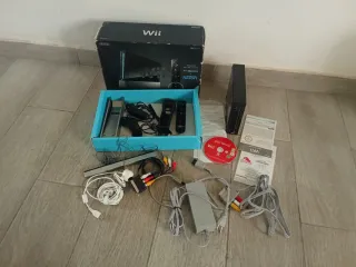 Nintendo Wii Completa Negra