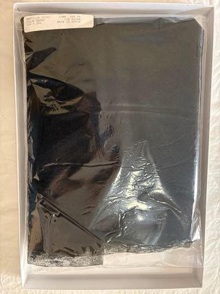 Mantilla de encaje negra