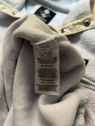 Sudadera Columbia Beige y Gris