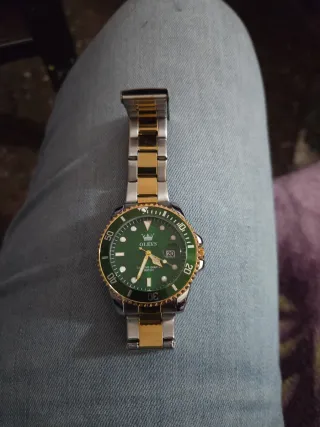 Reloj OLEVS Oro y Verde