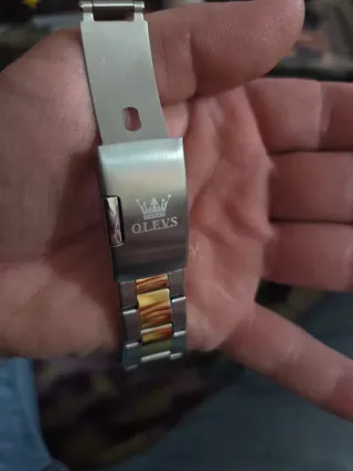 Reloj OLEVS Oro y Verde