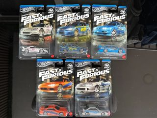 Hot Wheels Fast & Furious Serie Completa