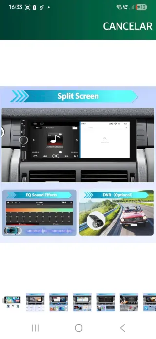 Radio Coche Android 13 2DIN 64GB