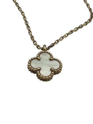 Collar Van Cleef & Arpels Vintage Alhambra Oro Bla