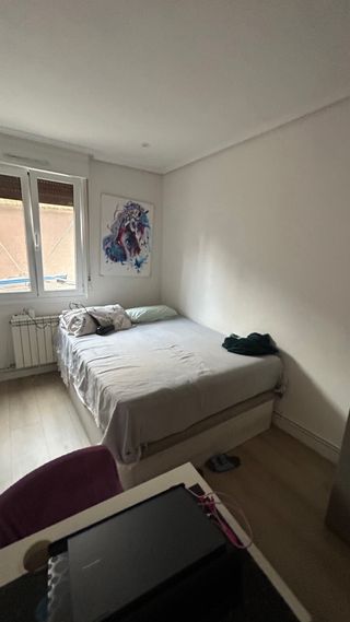 Cama doble con canapé