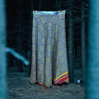 Falda India Estampada reversible