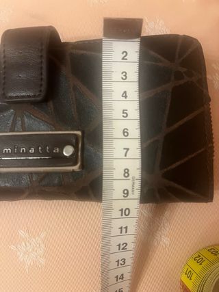 Monedero Billetero Caminatta Marrón