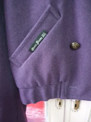 Cazadora Guess Jeans 81 violeta Talla L