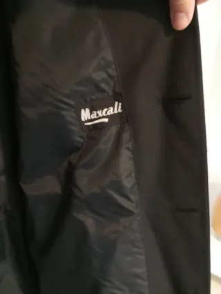 Gabardina Negra Italiana