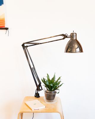 Lámpara flexo arquitecto Metalúrgica vintage