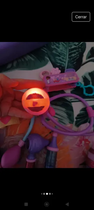 Lote juguetes doctora infantil