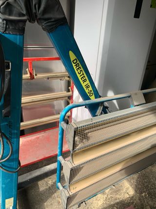 Lámparas de secado para coches