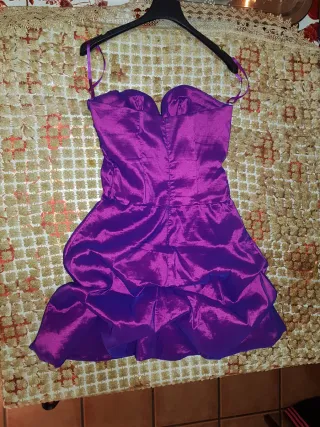Abito da festa viola donna