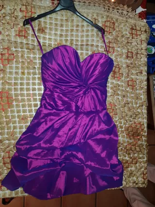 Abito da festa viola donna
