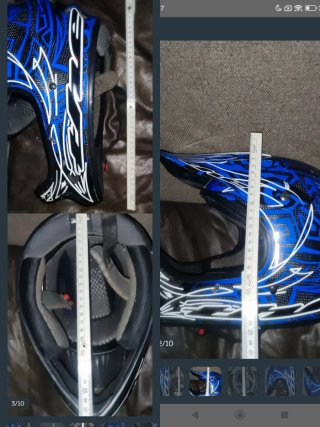 Casco Motocross The One Talla S/M