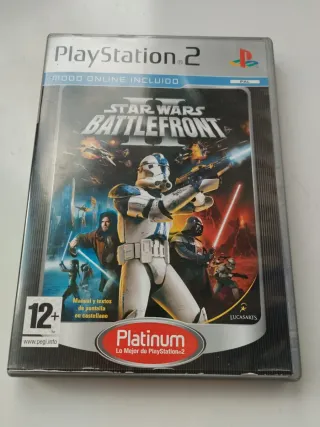 Star Wars Battlefront II PS2 Platinum