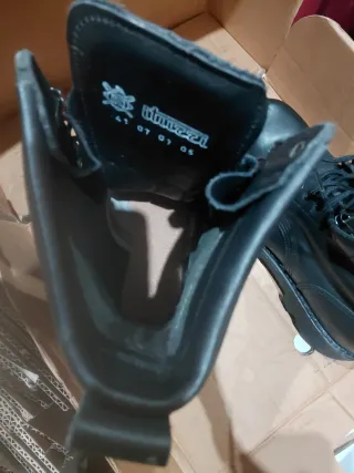 Botas militares iturri talla 41 negras