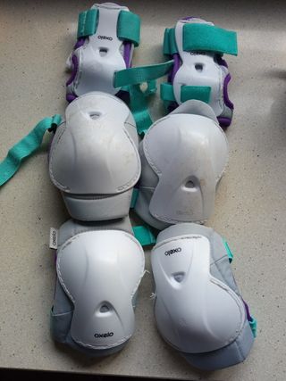 Protecciones Oxelo Talla S Patinaje