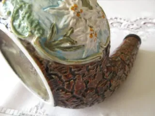 Decorazione Bottiglia in ceramica. Altezza 16,5cm