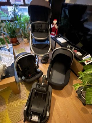 Cuna Kinderkraft y Carro Playxtrem