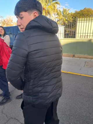 Abrigo acolchado Ellesse negro