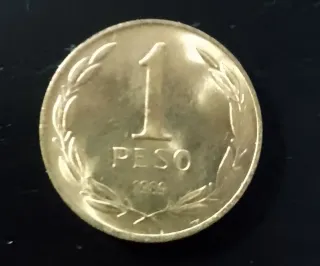 Cile set 4 monete 1/5 pesos 10/100 escudos