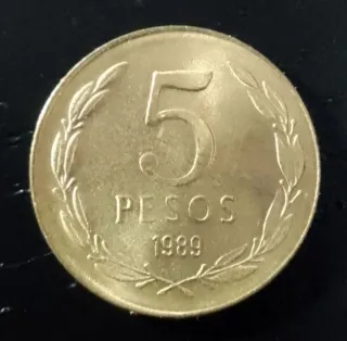 Cile set 4 monete 1/5 pesos 10/100 escudos