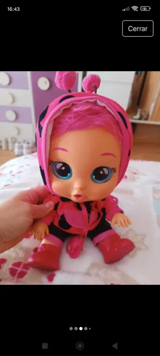 Muñeca Bebés Llorones Mariquita