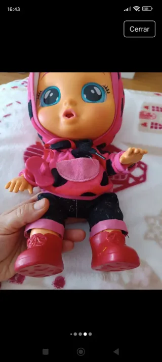 Muñeca Bebés Llorones Mariquita