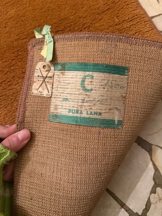 Tappeto vintage in pura lana – Italia anni ’50/’60