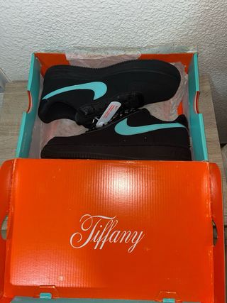 Nike Air Force 1 Tiffany Negro Turquesa