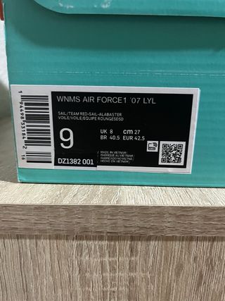 Nike Air Force 1 Tiffany Negro Turquesa