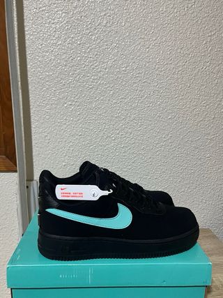 Nike Air Force 1 Tiffany Negro Turquesa