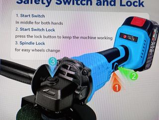Radial Angular Inalámbrica 125mm Nueva