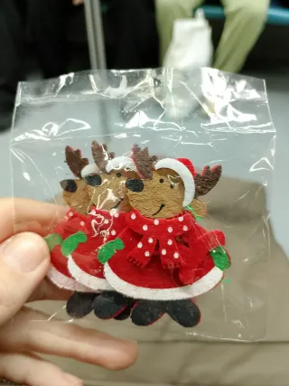 Adornos Navideños de Muñeco de Nieve