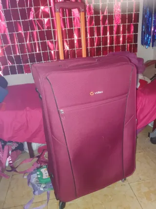 Maleta de viaje Valsa roja grande regalo