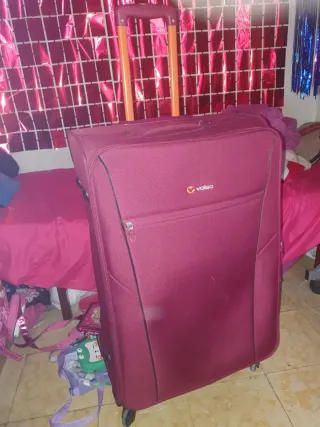 Maleta de viaje Valsa roja grande regalo