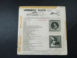 Umberto Tozzi -Disco single