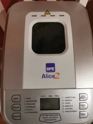 Macchina per pane DPE Alice 2