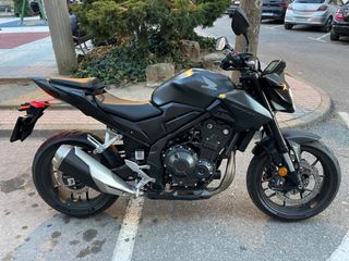 Honda CB500 Hornet Negra