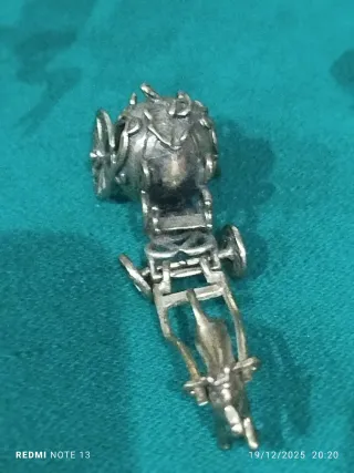 Set 5 miniature argento vintage