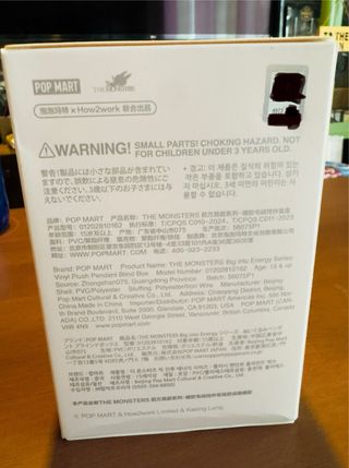 POPMART LABUBU BIG INTO ENERGY