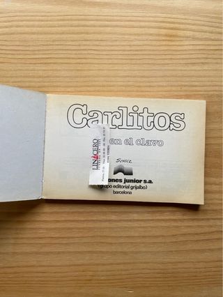 Cómic Carlitos da en el clavo. 8