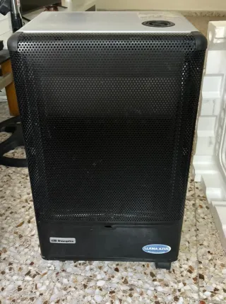 Estufa Gas Butano Orbegozo Negra