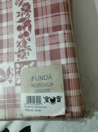 Funda Nórdica Trovador 135cm + Bajera