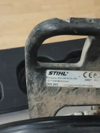 Motosierra sthil 260